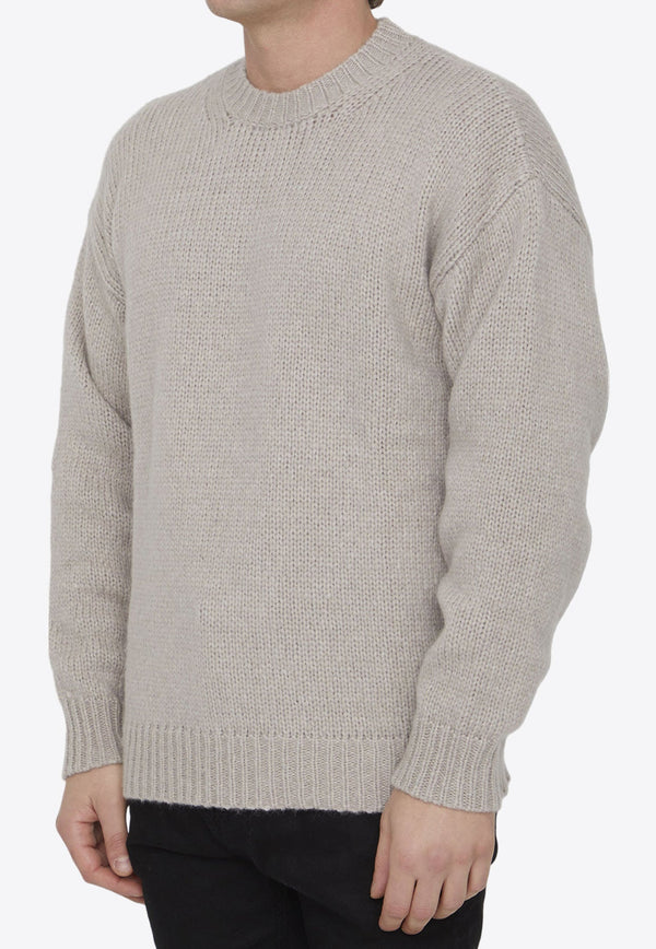 Crewneck Sweater in Alpaca Blend