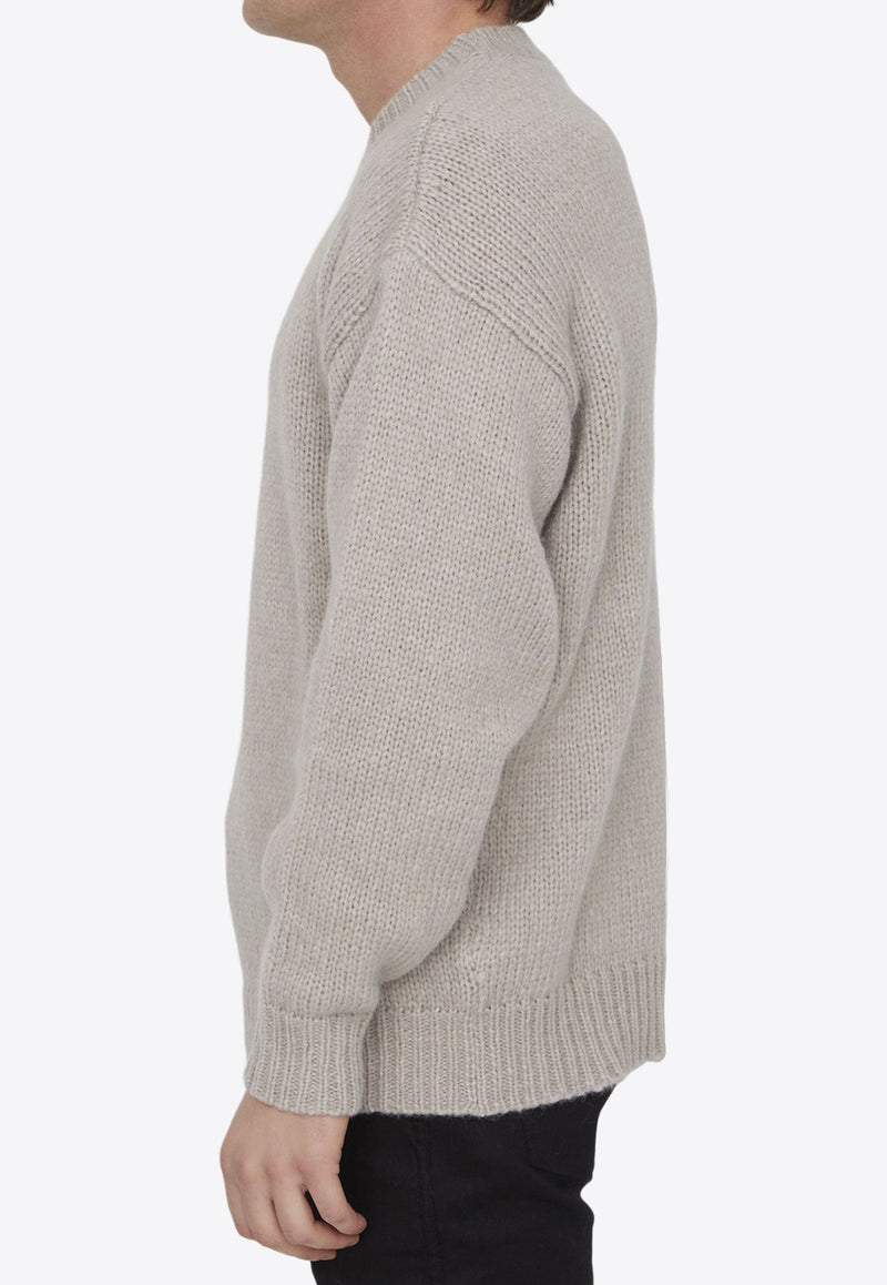 Crewneck Sweater in Alpaca Blend