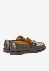 GG Monogram Buckle Loafers