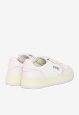 Medalist Bicolor Low-Top Leather Sneakers