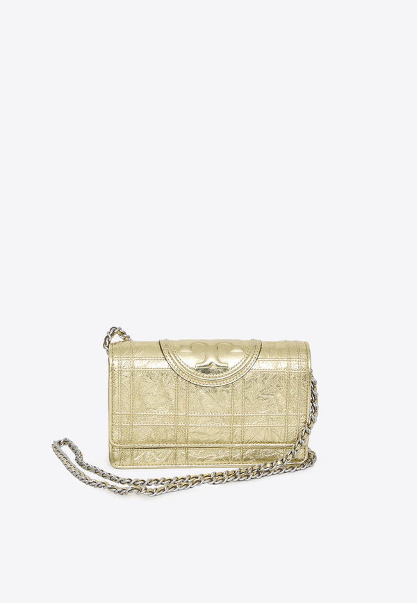 Fleming Soft Metallic Chain Crossbody Bag