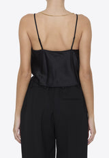 Chain-Link Sleeveless Top