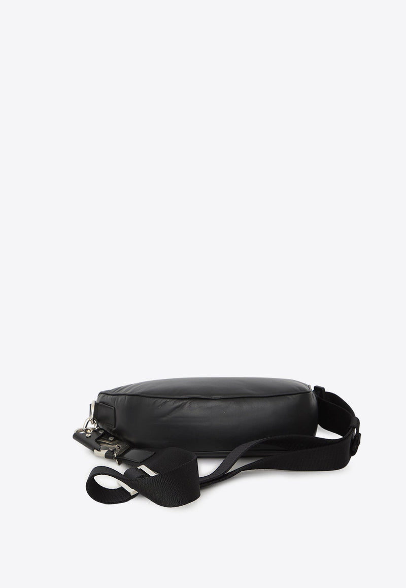 Shield Calf Leather Crossbody Bag