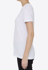 Lace Logo Short-Sleeved T-shirt