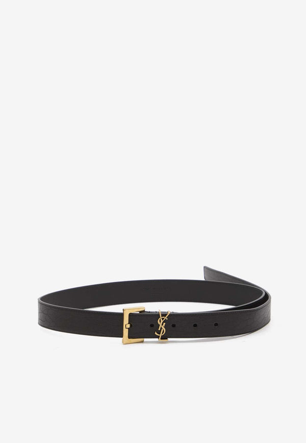 Cassandre Grained Leather Belt