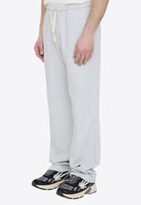 Monogram-Embroidered Track Pants