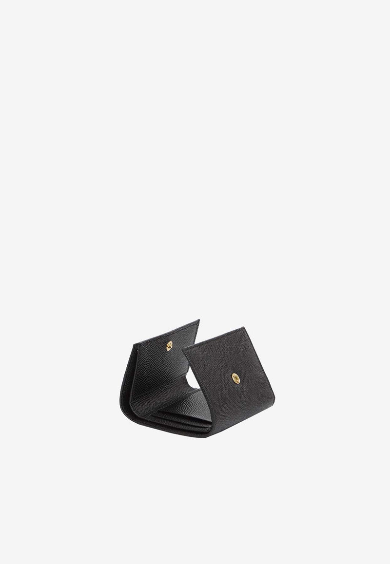 Logo-Plaque Bi-Fold Wallet
