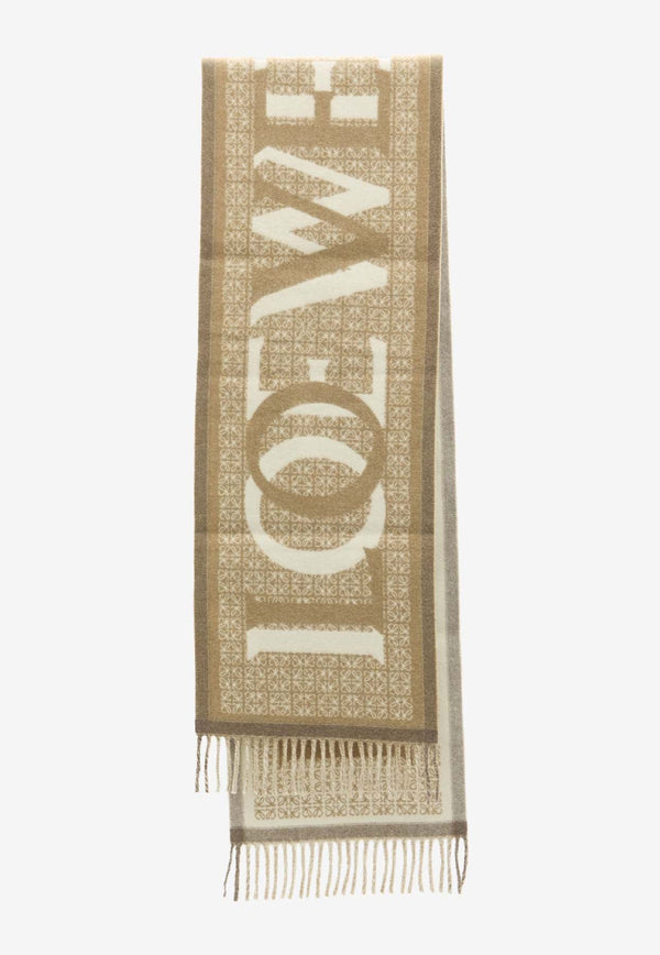 Love Scarf in Wool and Cashmere