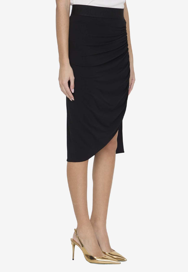 Asymmetrical Draped Skirt