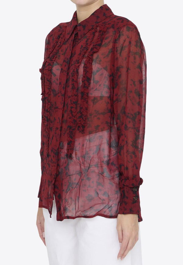 Printed Georgette Shirt