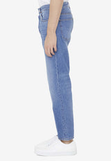 VLogo Straight-Leg Jeans