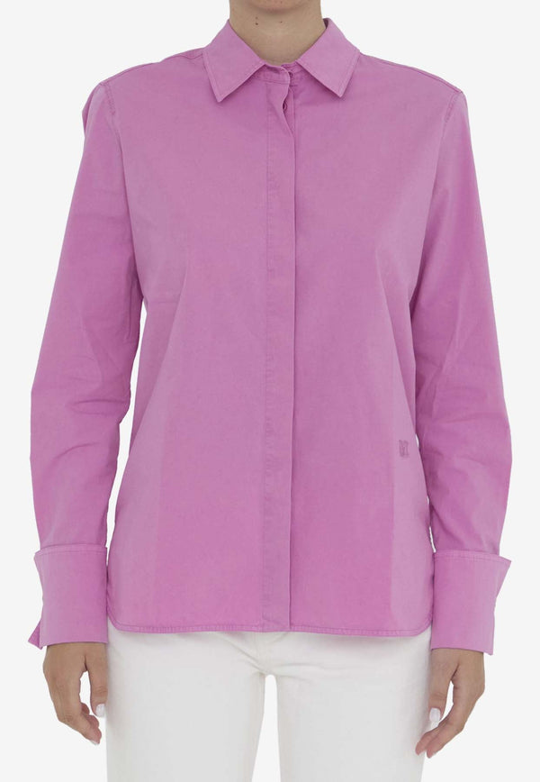 Francia Monogram Long-Sleeved Shirt