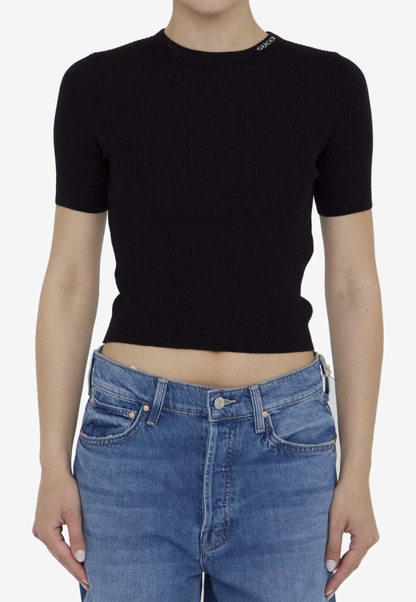 Wool and Silk Knit Top