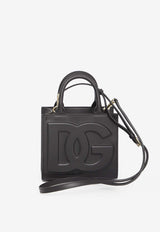 Mini DG Daily Top Handle Bag in Calf Leather