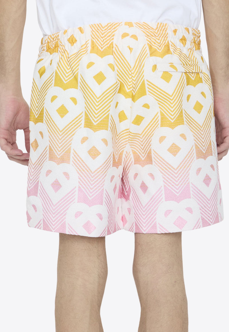 Gradient Heart Shorts