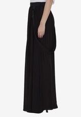 Jedy Silk Chiffon Maxi Skirt