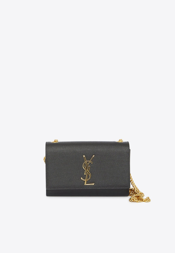 Small Kate Grained Leather Crossbody Bag