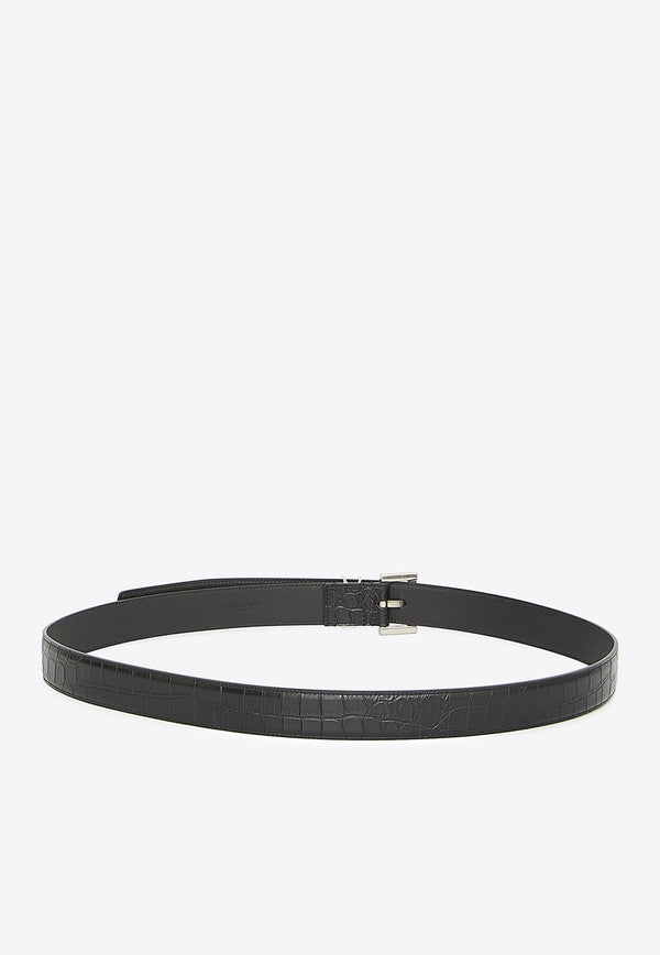 Cassandre Grained Leather Belt