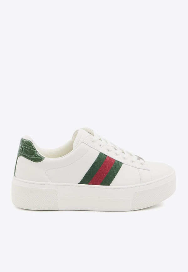 Ace Leather Low-Top Sneakers