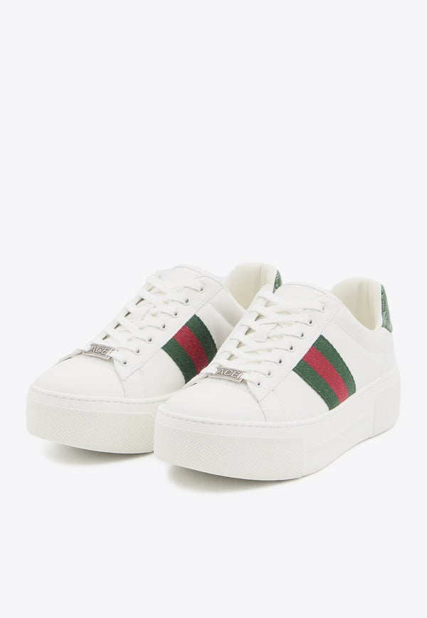 Ace Leather Low-Top Sneakers