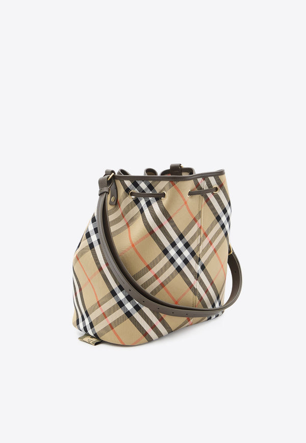 Vintage Check Bucket Bag