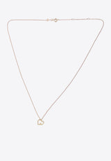 Mini Corazon Brillante Chain Necklace