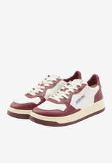 Medalist Low-Top Leather Sneakers