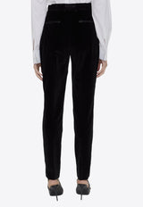 Velvet Tuxedo Pants