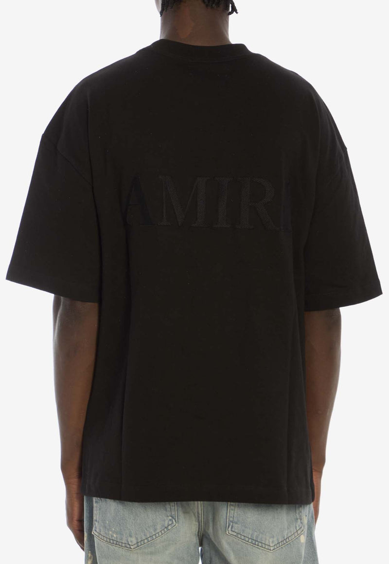 Embroidered Logo Oversized T-shirt