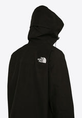 Logo Embroidered Hooded Mountain Jacket