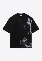 Blurred Mary Print T-shirt