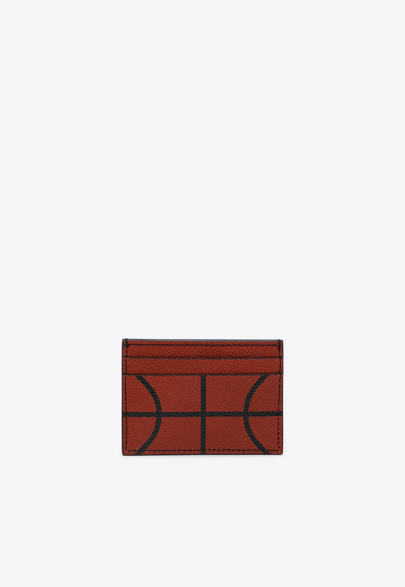 Basketball Leather Cardholder