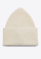 Arrow Embroidered Wool Beanie