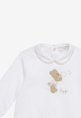 Babies Bear Embroidered Onesie