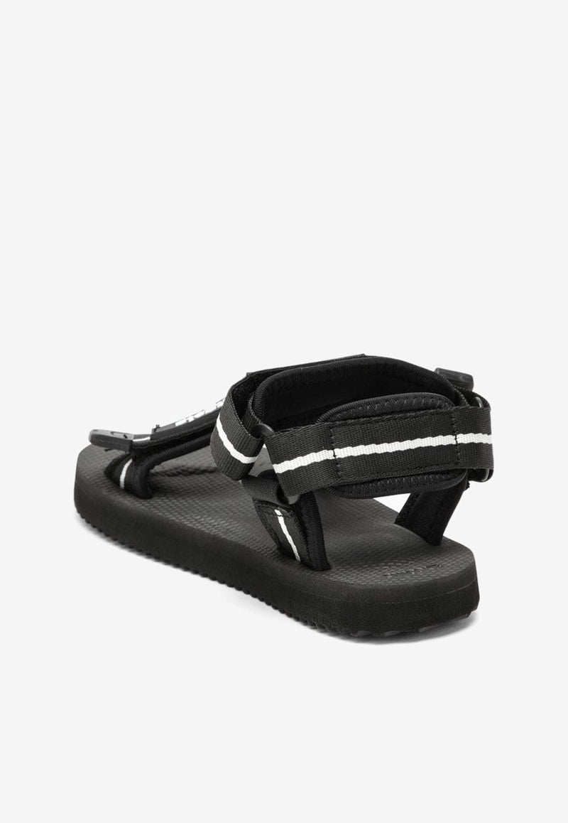 Boys Logo-Strap Sandals