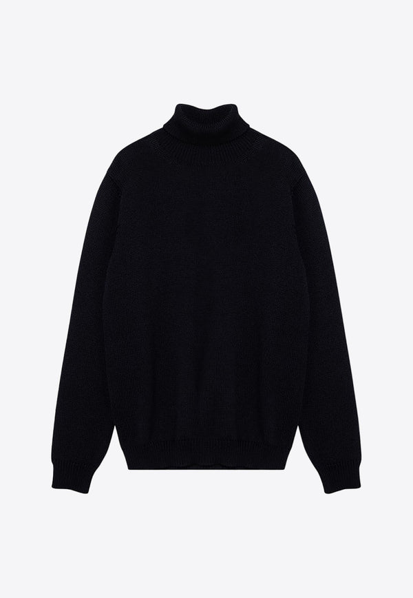 Merino Wool Turtleneck Sweater