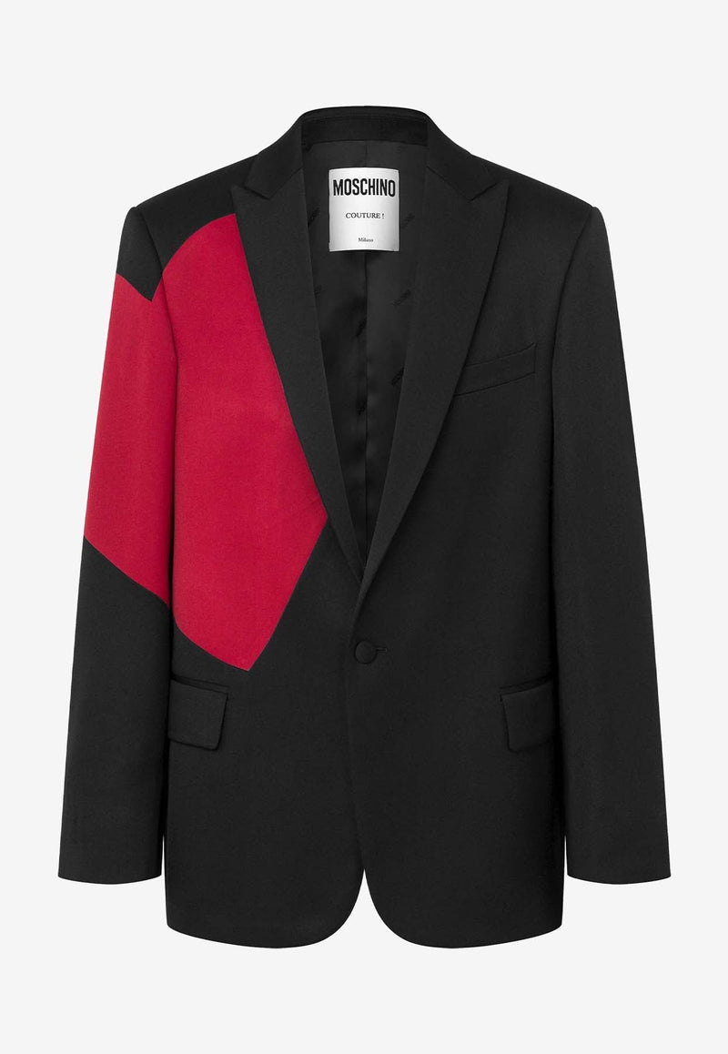 Heart Single-Breasted Blazer