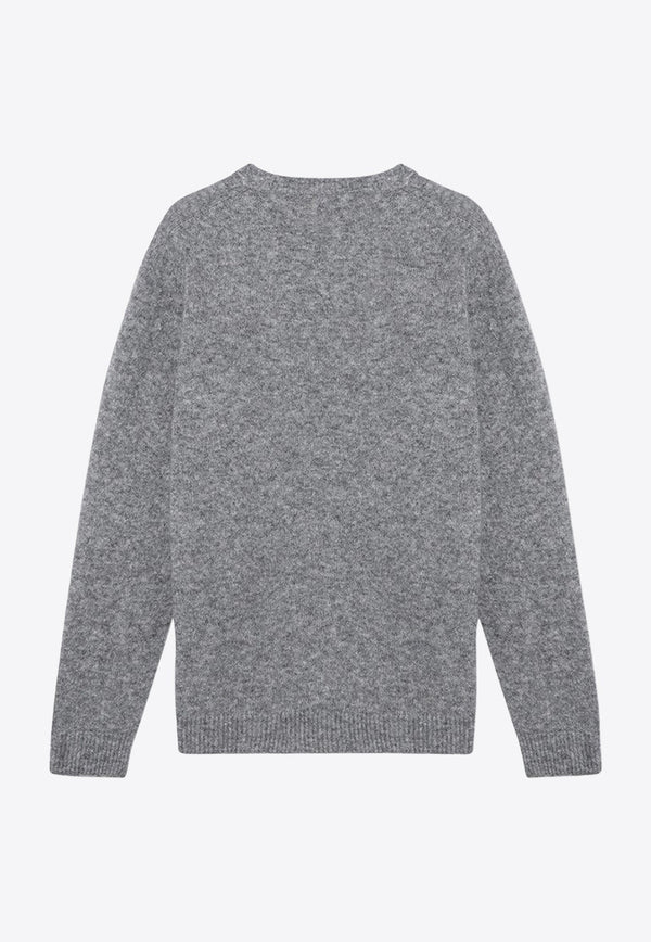 Wool and Cashmere Crewneck Sweater