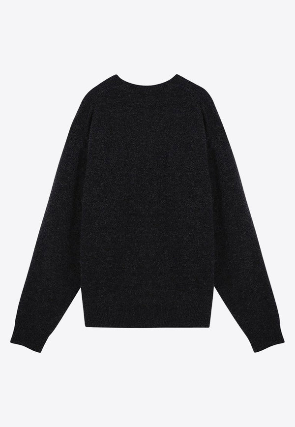 Wool and Cashmere Crewneck Sweater