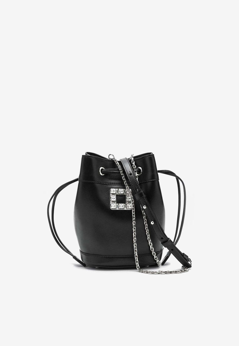 Très Vivier Leather Bucket Bag