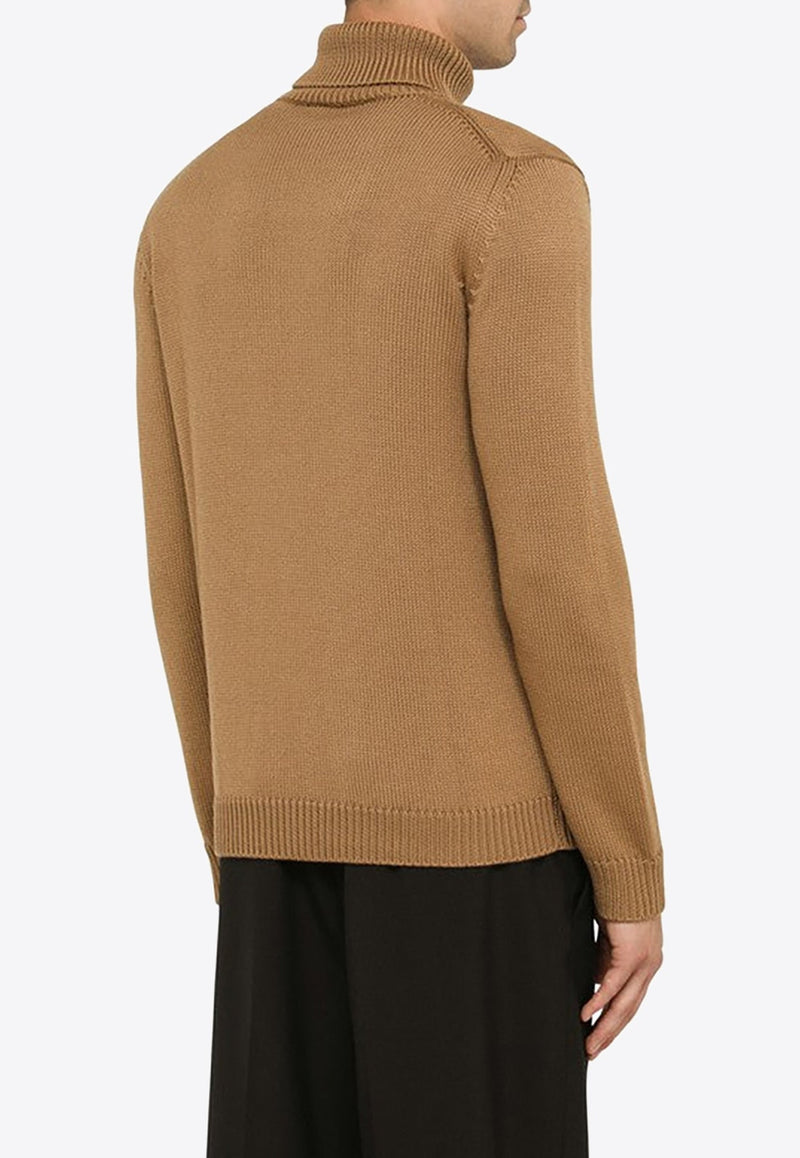 Turtleneck Sweater in Merino Wool