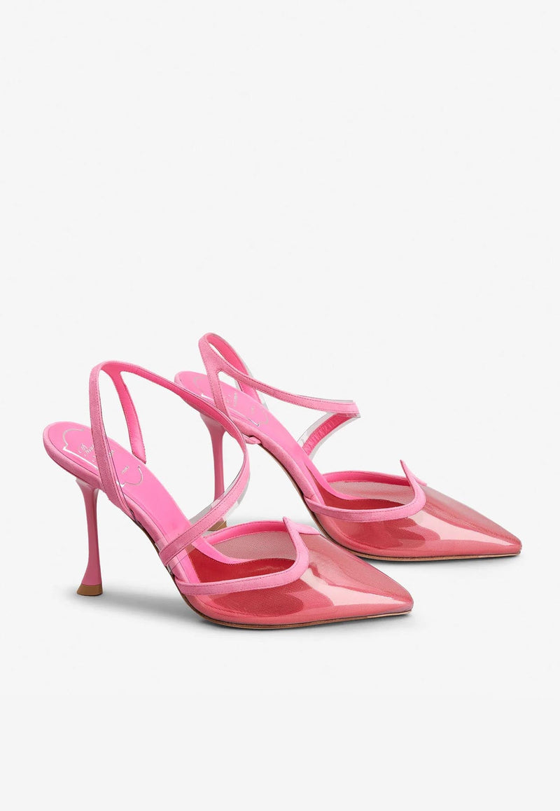 I Love Vivier 100 Slingback Pumps