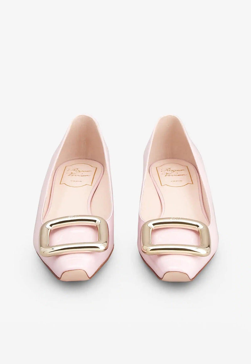 Viv' Choc Ballerinas Flats in Patent Leather