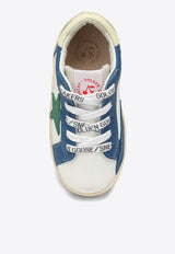 X Golden Goose Boys Star Patch Leather Sneakers