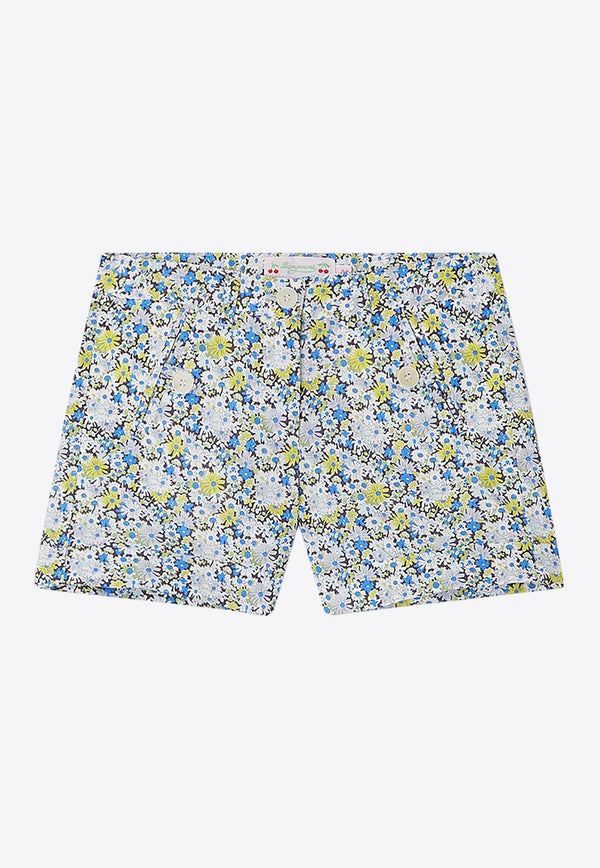 Girls Calista Floral Print Shorts