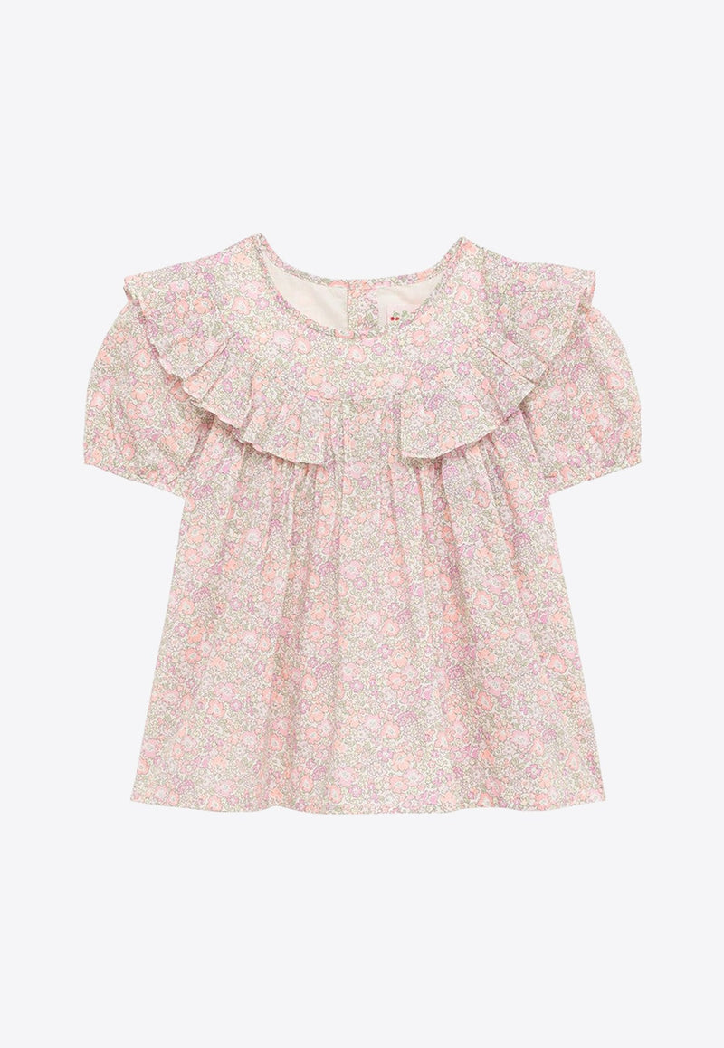 Girls Fosca Floral Blouse