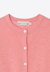 Girls Clarisse Button-Up Cardigan