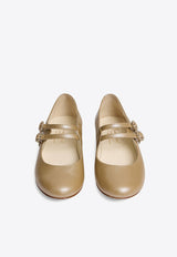 Girls Tam Mary-Jane Ballet Flats