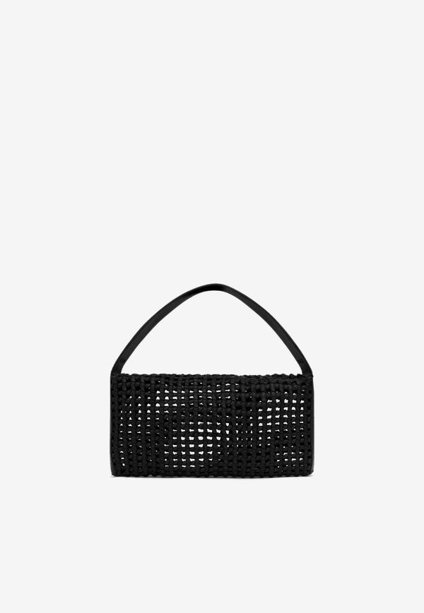 Macramé Mesh Shoulder Bag