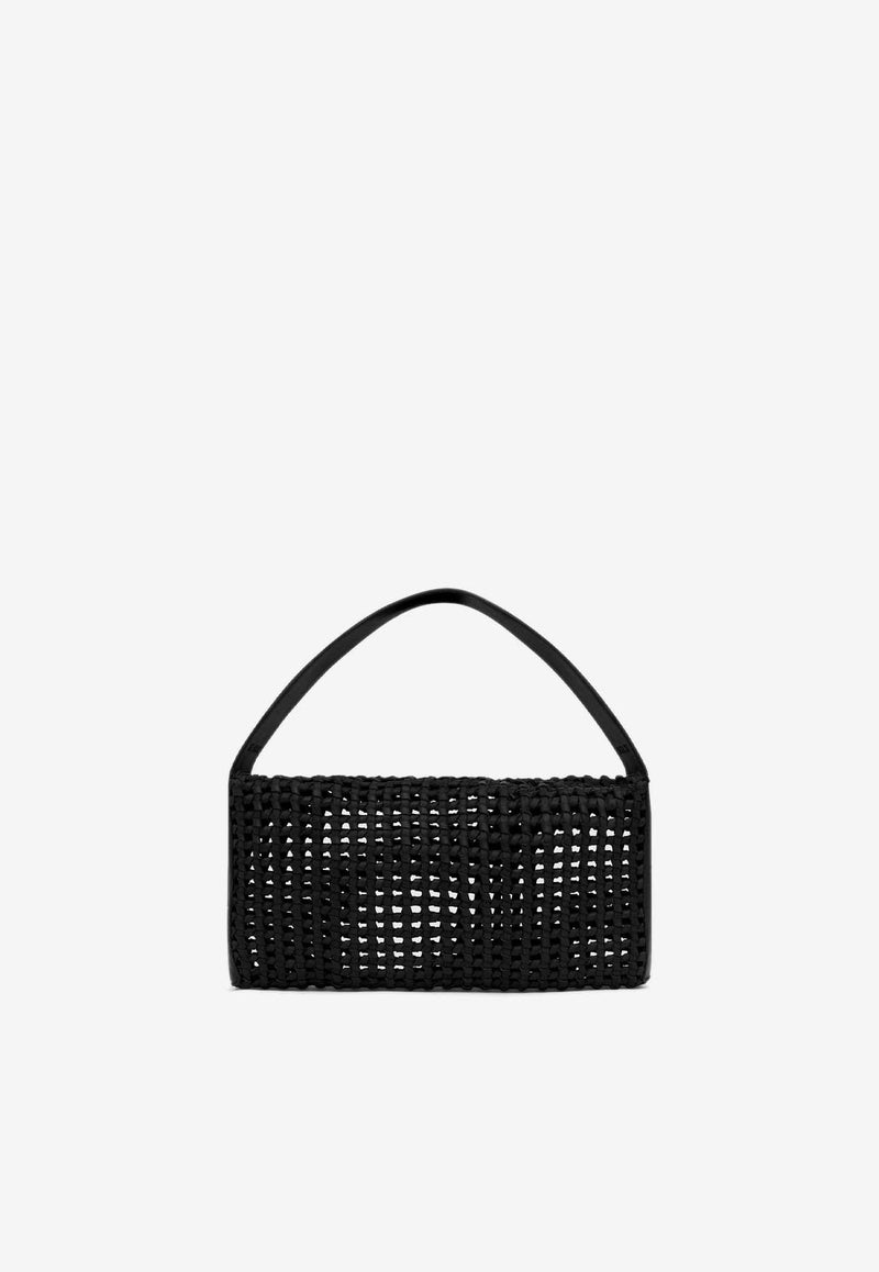 Macramé Mesh Shoulder Bag